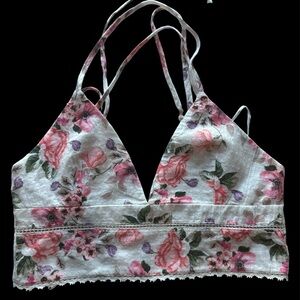 ZARA SPAGHETTI STRAP, SOFT PINK FLORAL